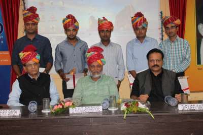 A felicitation ceremony of five meritorious students